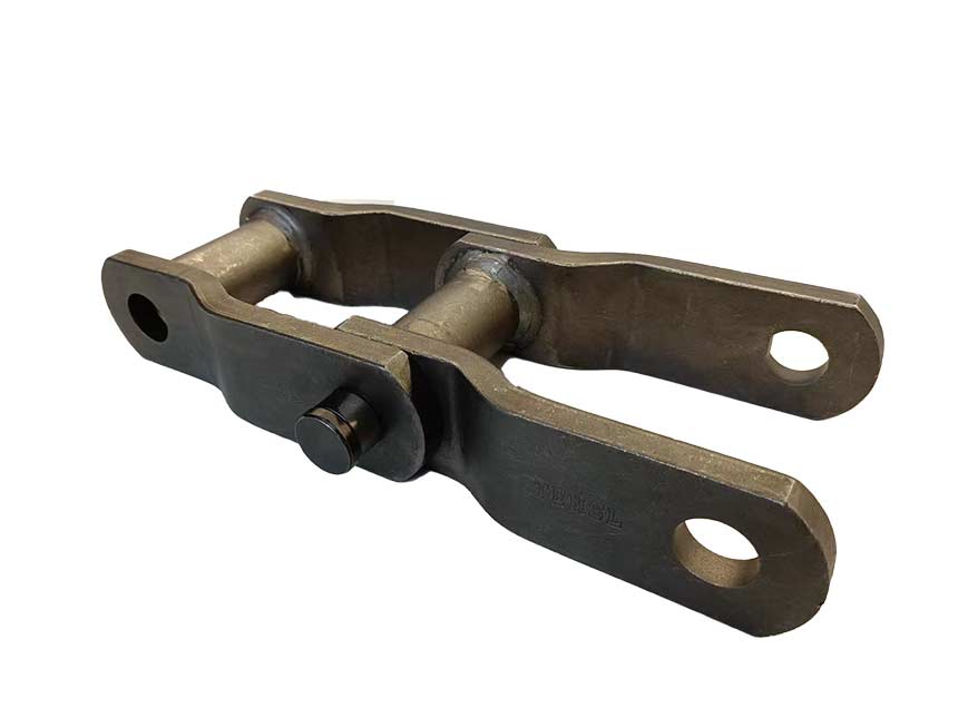 top side view of WH155/WHX155 Weled Steel Mill Chain 6.05 Pitch